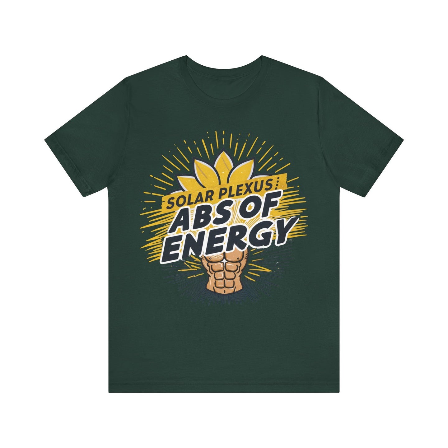 Solar Plexus Chakra Abs of Energy Tee
